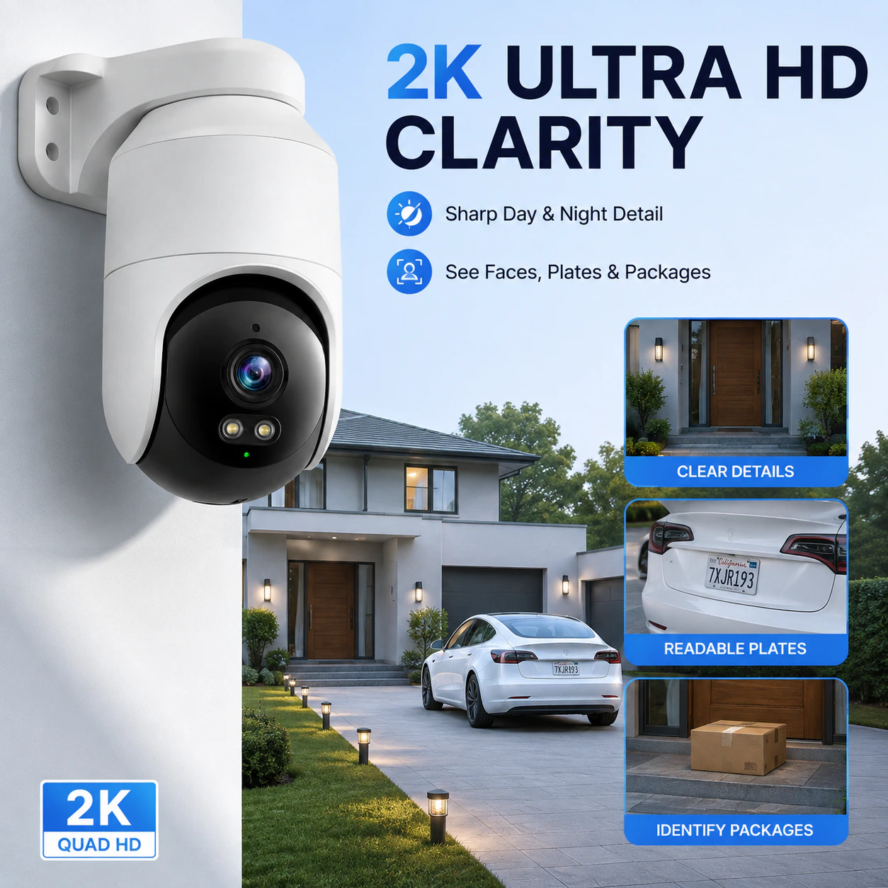 2K ULTRA HD 摄像头功能主图
