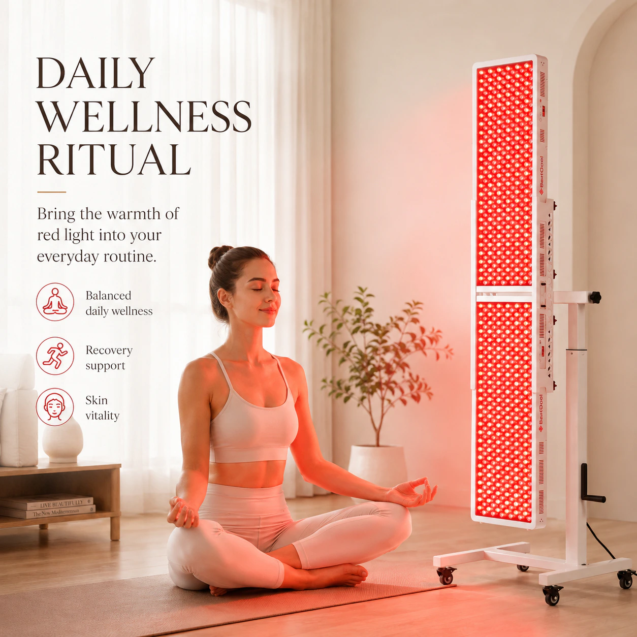DAILY WELLNESS 红光理疗灯功能主图